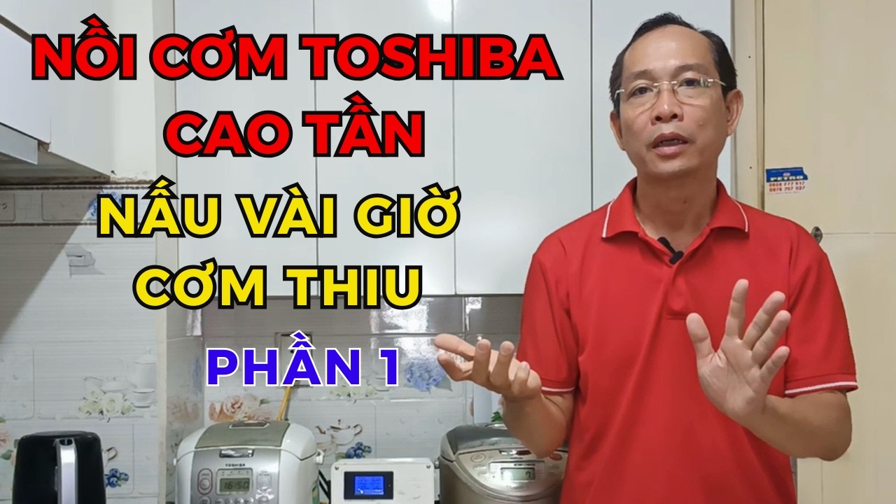 Sửa nồi cơm điện Toshiba cao tần nấu cơm bị thiu | Meparc Water