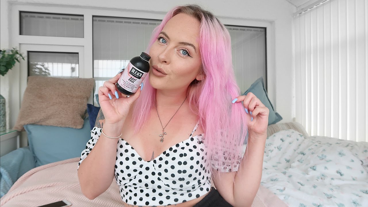 How To Get Pastel Pink Hair Review + Demo Bleach London Rose | Jasmine McRae