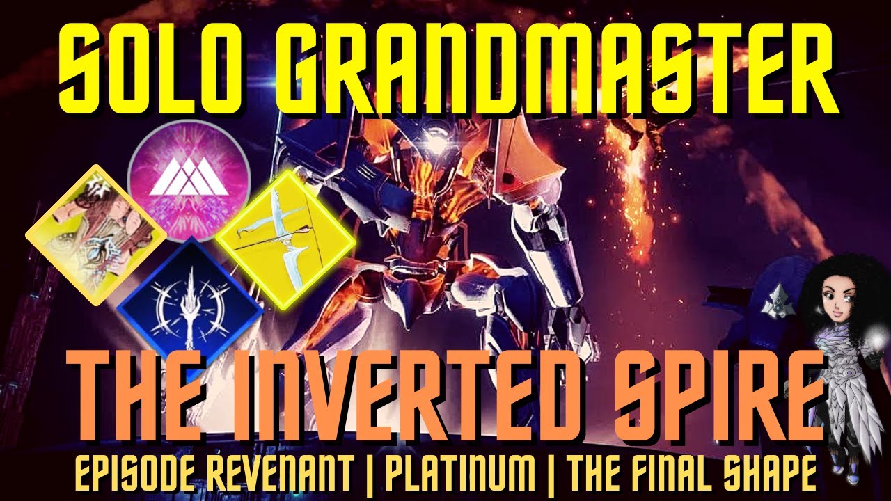 Solo Grandmaster Nightfall The Inverted Spire with Rime-coat Raiment and Wish Ender - Destiny 2