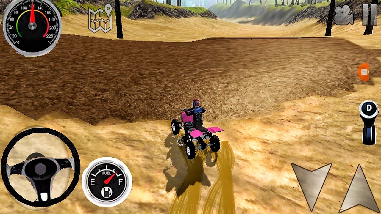 Quad bike up front, mud ready — let’s ride 🏍️🟤🔥#QuadBikeLife 