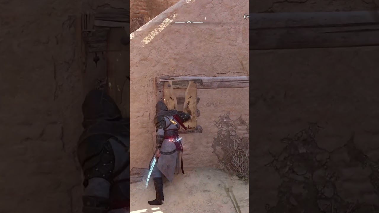 Wanted Poster Removal 8! #shorts #4k #60fps #acmirage #basim