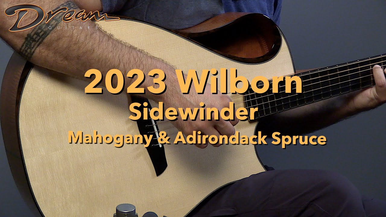 Dream Guitars - 2023 Wilborn Sidewinder, Mahogany & Adirondack Spruce 
