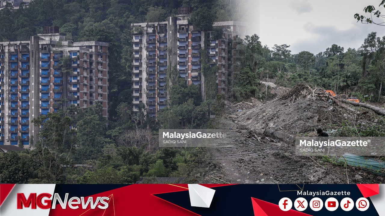 32 Tahun Dihantui Tragedi, Persekitaran Highland Towers Dibersih Demi Keselamatan Penduduk Sekitar