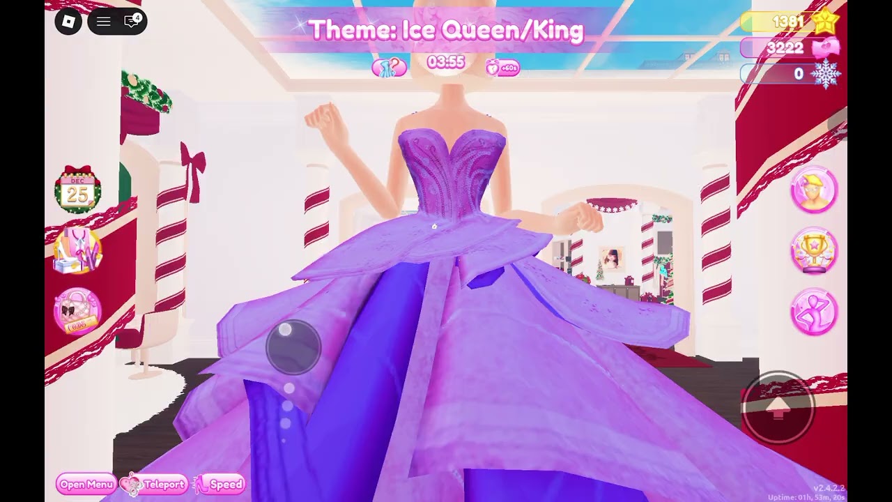 Day 1 of playing dress to impress in Roblox 