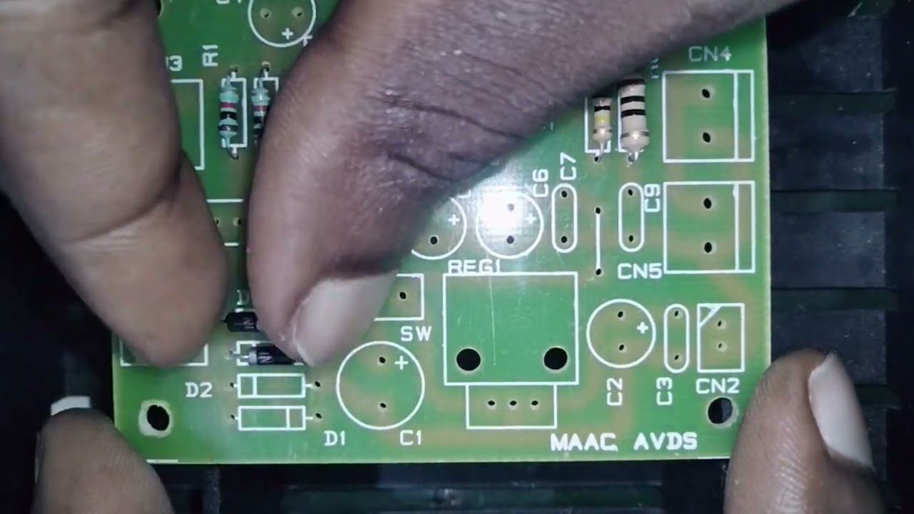 SOLDERING FOR BEGINNERS//AMPLIFIER PCB SOLDERING IN TAMIL// HOW TO SOLDER ELECTRONICS 