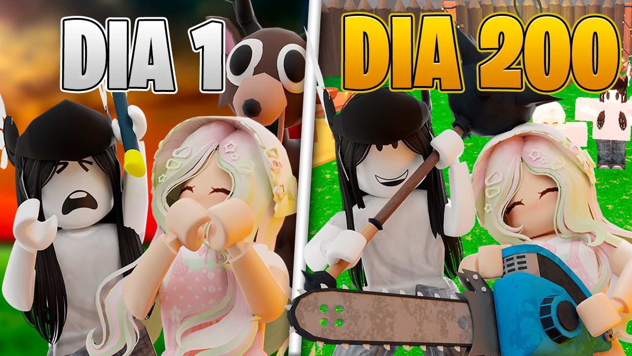 CONVIDEI Uma INSCRITA pra Sobreviver 200 Dias Comigo no 99 Noites na Floresta