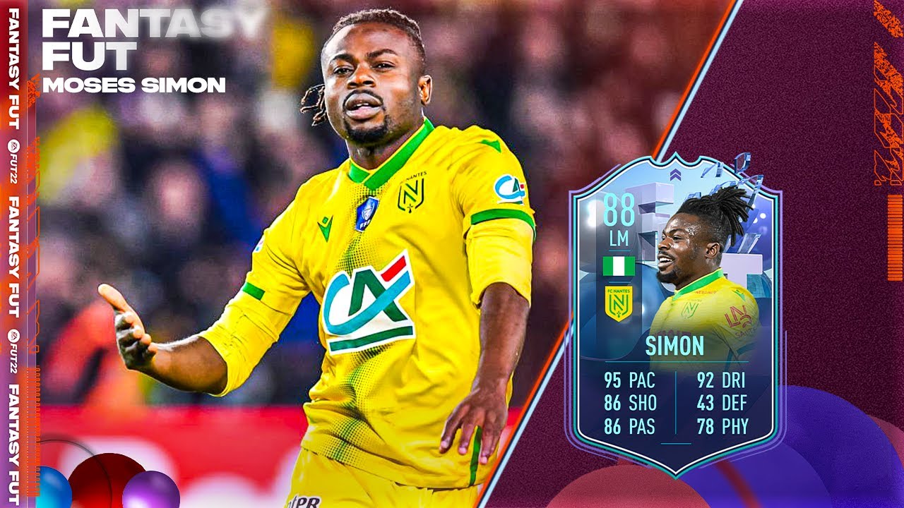 WOW! BEST SUPER SUB ON FIFA 22! 💪 88 FUT FANTASY MOSES SIMON PLAYER REVIEW - FIFA 22 ULTIMATE TEAM