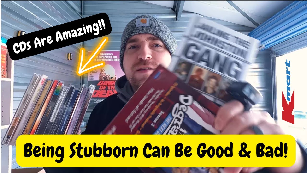 Being Stubborn Can Be A Good Or Bad Thing In Business!! Selling CDs On Amazon Is Great!!