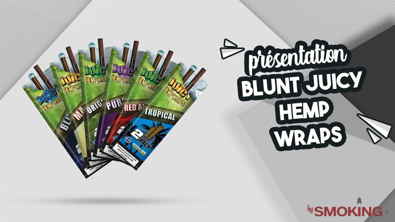 [PRESENTATION] Blunt Juicy Hemp Wraps