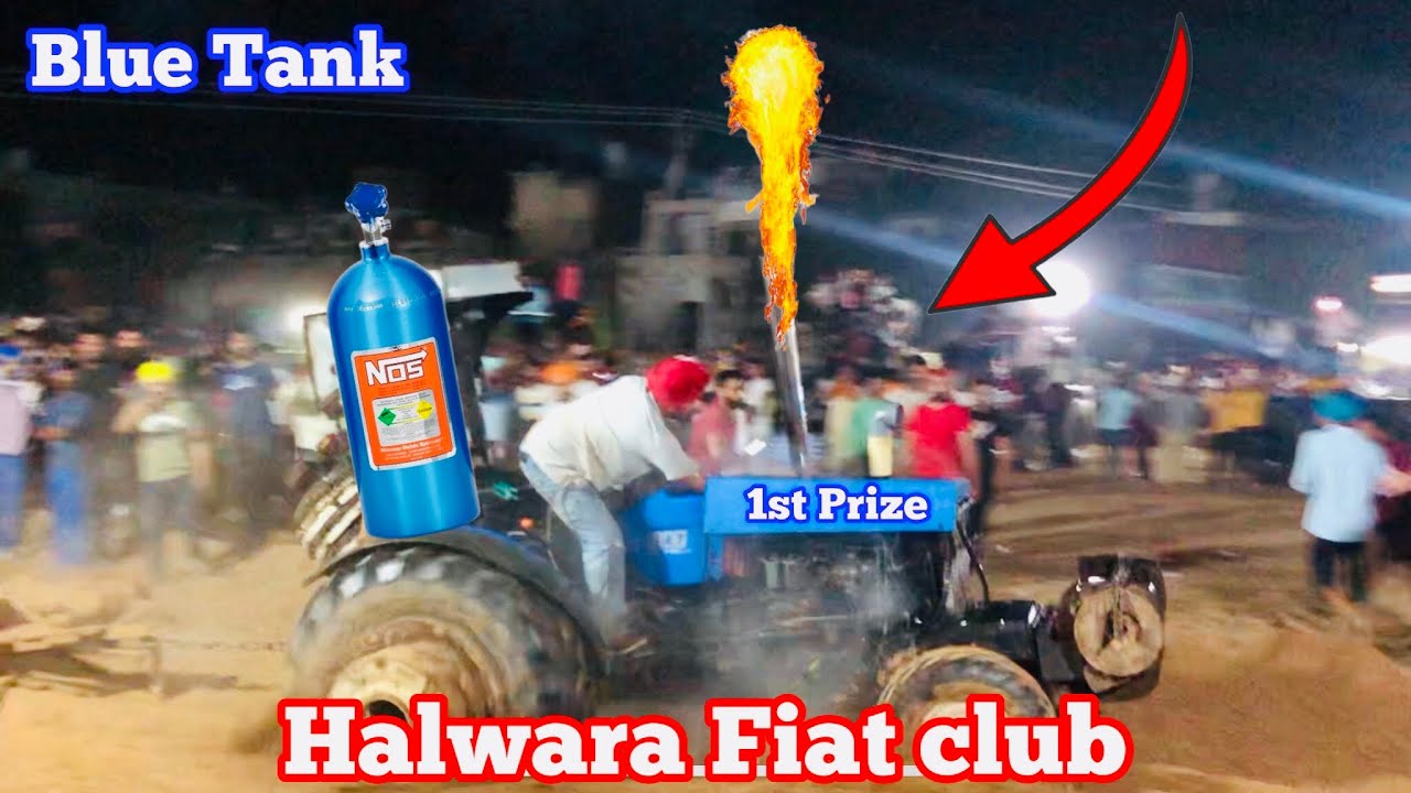 🛑 Blue Fiat 1st Prize Tractor Tavia Mukabala Nandpur kalour Halwara fiat club 🔥