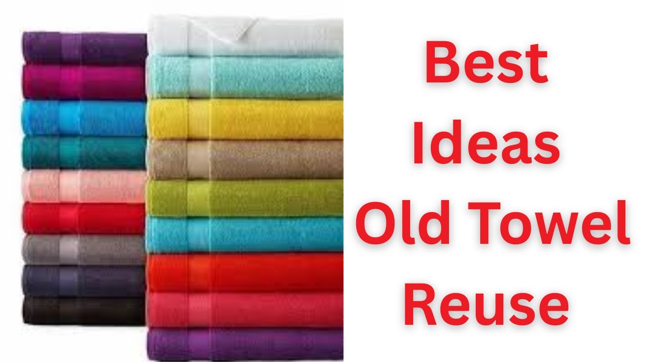 DIY - 3 Amazing Ideas  From One Old Towel - You Can Sew It