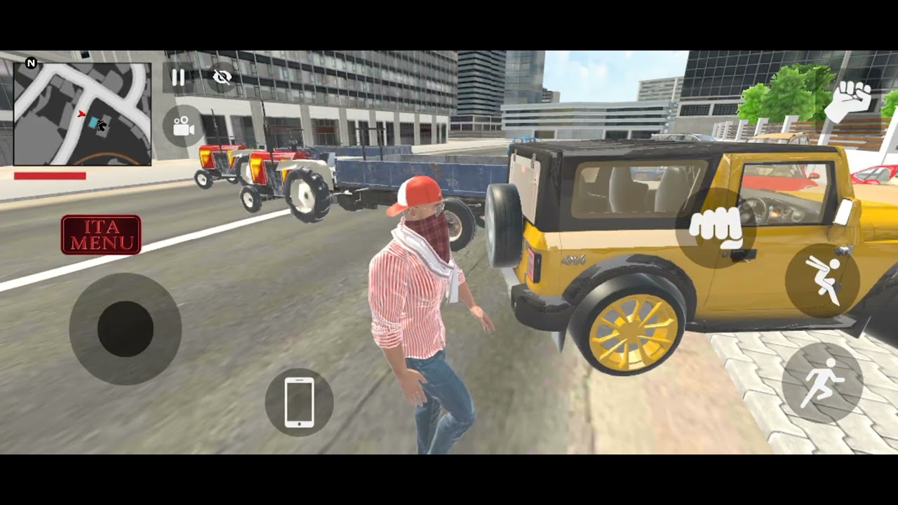 Franklin Change House to Indian Theft Auto Train Station in Indian Bike Driving 3D | GTA 5