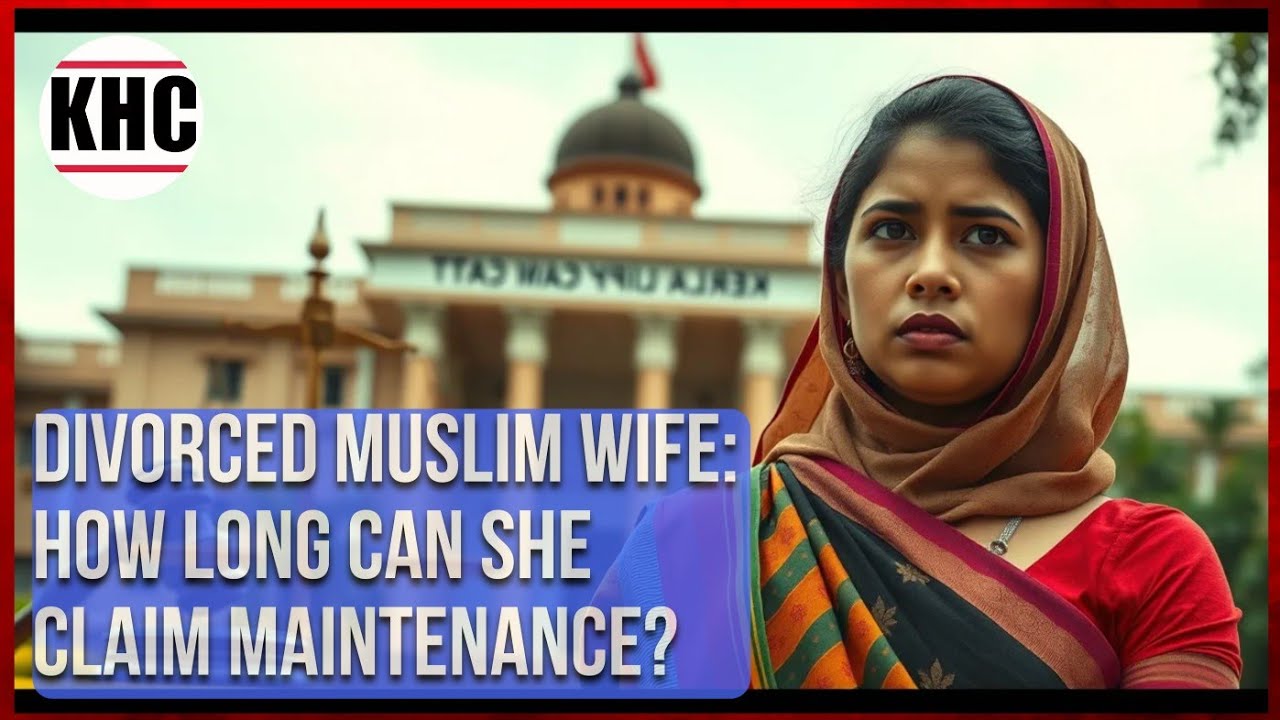 How Long can a Divorced Muslim Wife Claim Maintenance?