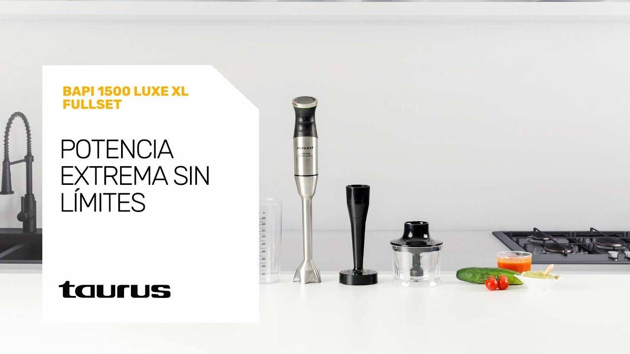 Batidora de varilla Taurus Bapi 1500 Luxe XL Fullset