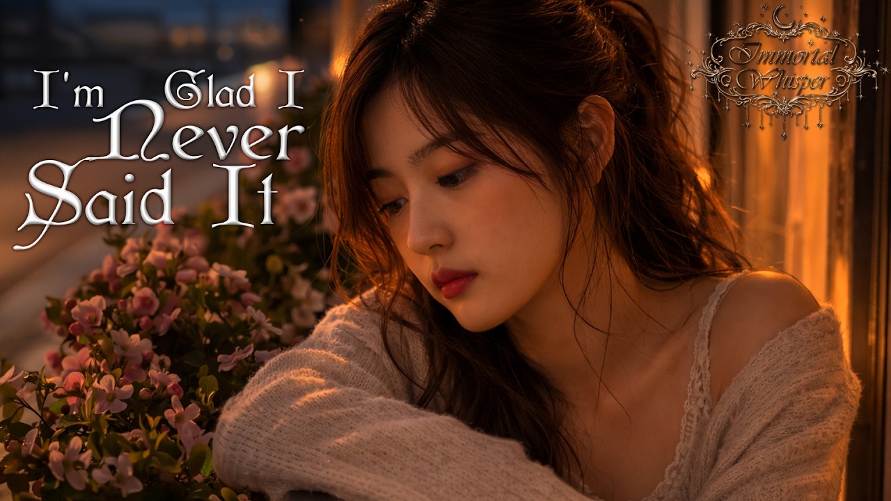 Immortal Whisper – I’m Glad I Never Said It (还好我没说出口) | Modern C-Pop Ballad | Lyrics + Pinyin