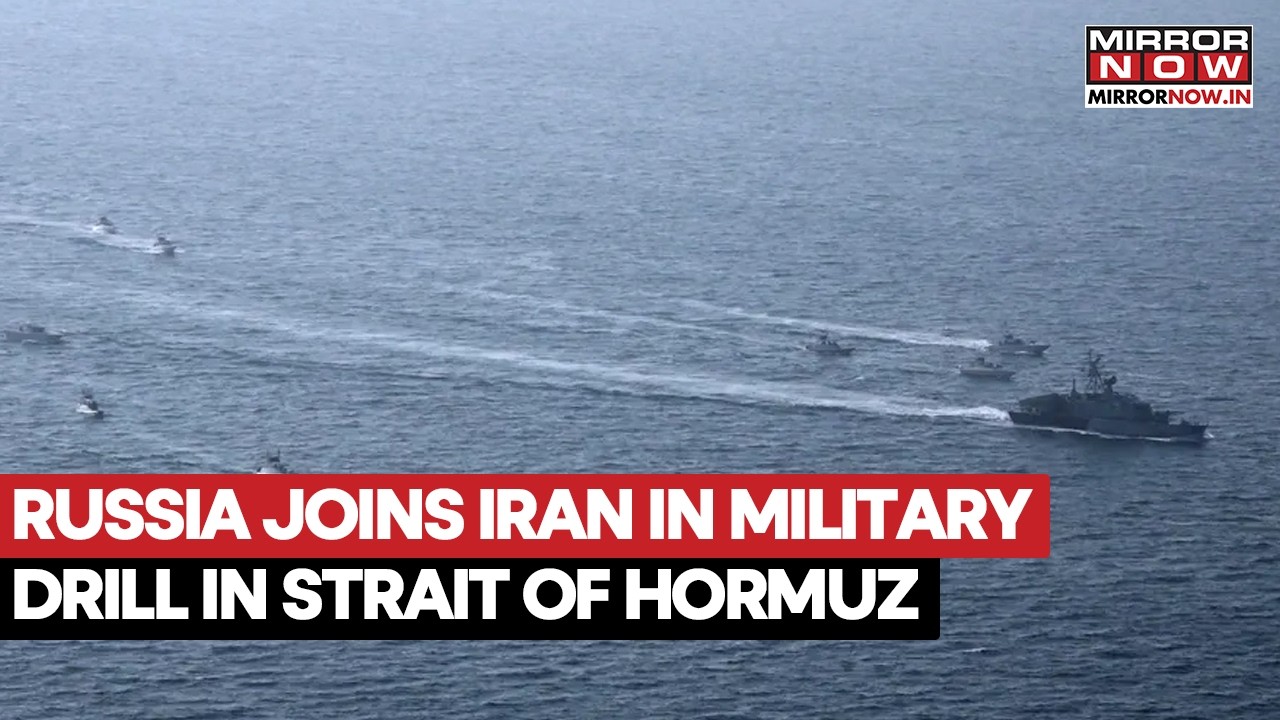 Russian Forces Join Iran In Strait For Hormuz For A Navy Exercise As Tensions With US Escalate