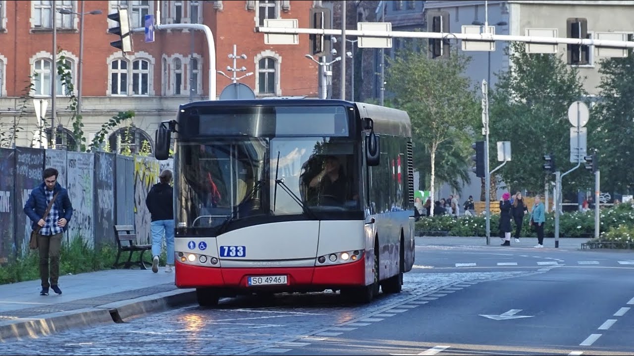 Solaris Urbino 12 III #733, PKM Sosnowiec (Przejazd, AP) 🎶ZF