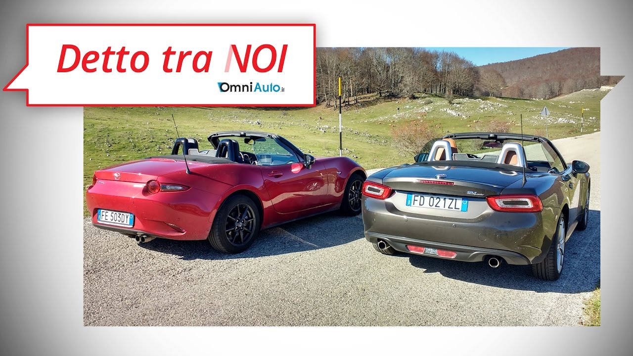 Mazda MX-5 o Fiat 124 Spider? | Detto tra Noi