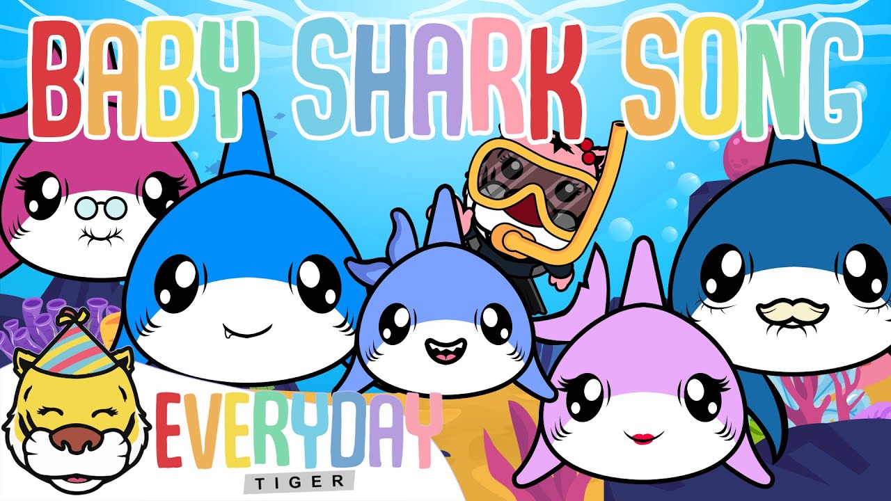 BABY SHARK | Acoustic | Nursery Rhymes & Kids Songs | Everyday Tiger