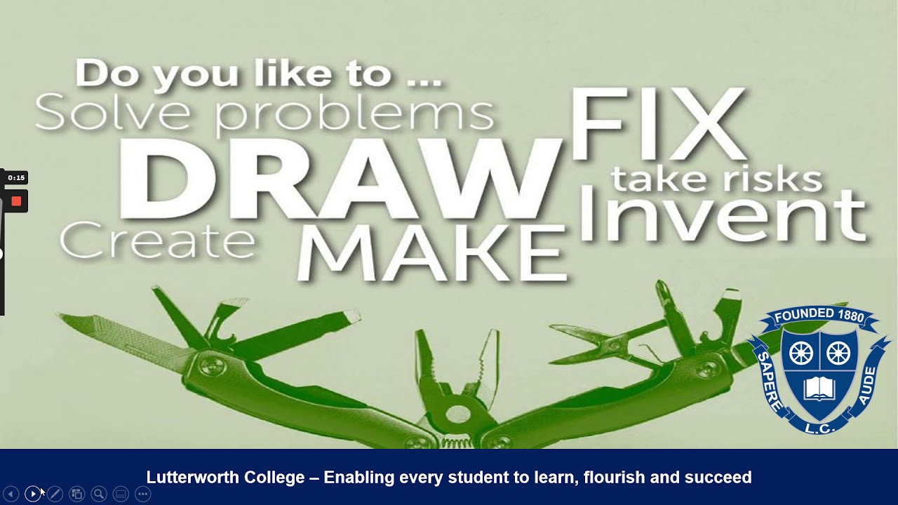 GCSE Design & Technology - An Introduction