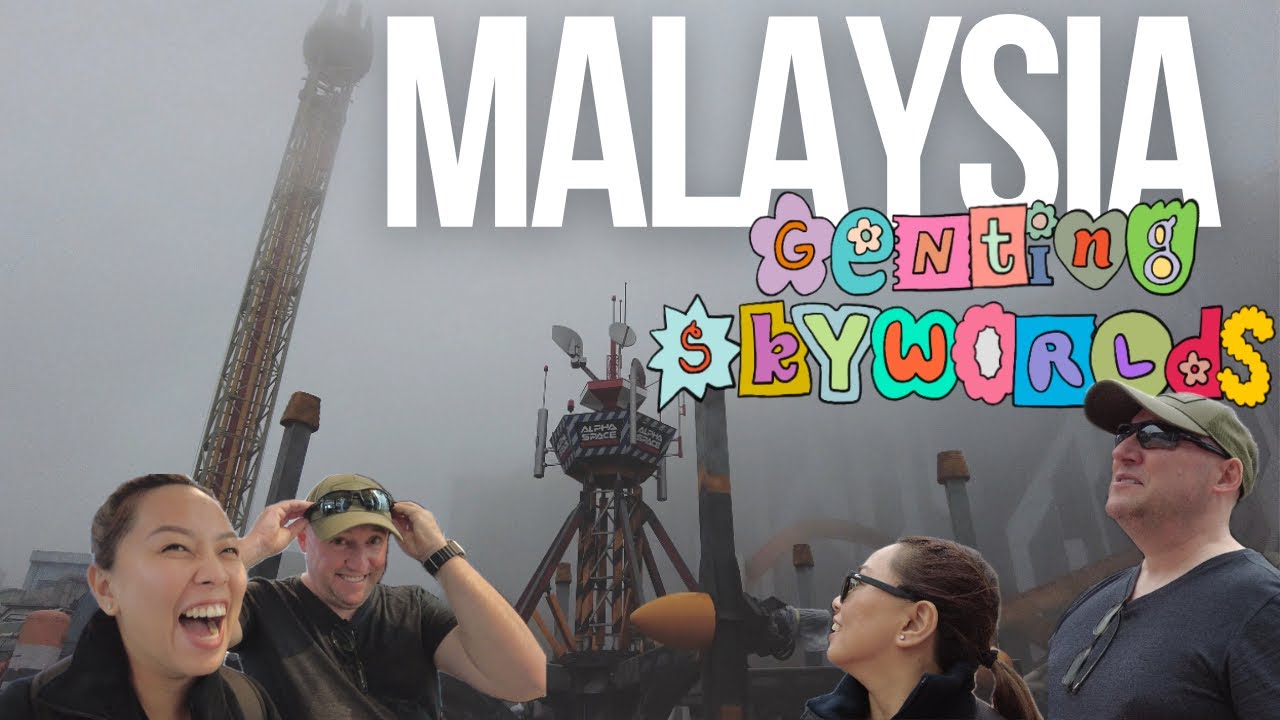 Genting Highlands Malaysia🇲🇾 SkyWorlds and Skytropolis Theme Park + Glass Floor Gondola Experience