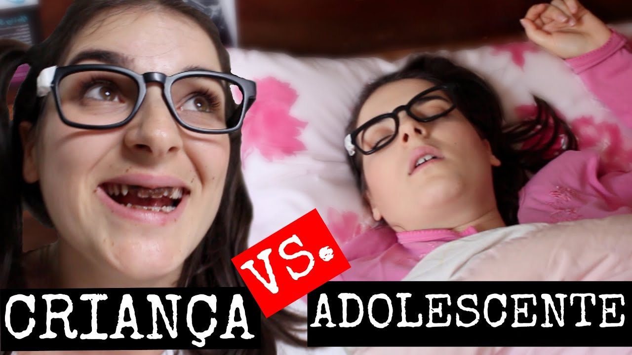CRIANÇA VS. ADOLESCENTE ROTINA DA MANHÃ - Roberta Pupi