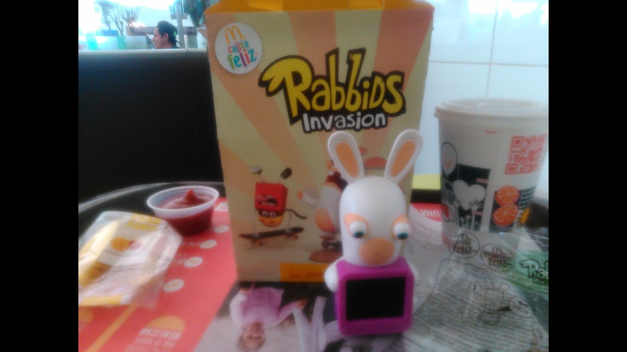 Cajita Feliz McDonald´s Rabbids Invasion (Septiembre 2015)