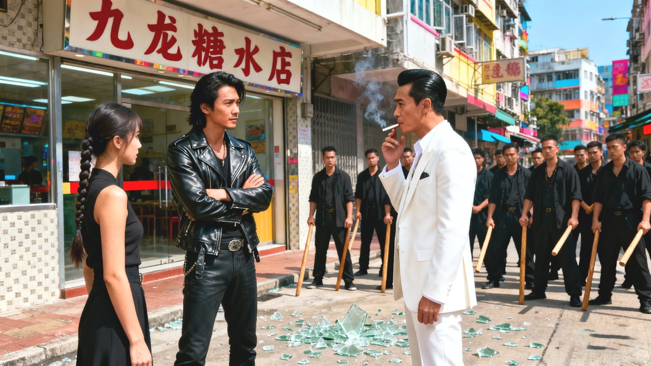 戰神隐退開小吃店糊口，黑幫大佬帶100人上門砸店刁難，下秒一人幹翻幫派，血洗整條街讓全城仇家膽寒跪地！🚀#男頻#窮小子逆襲#爽文#爽爆短劇