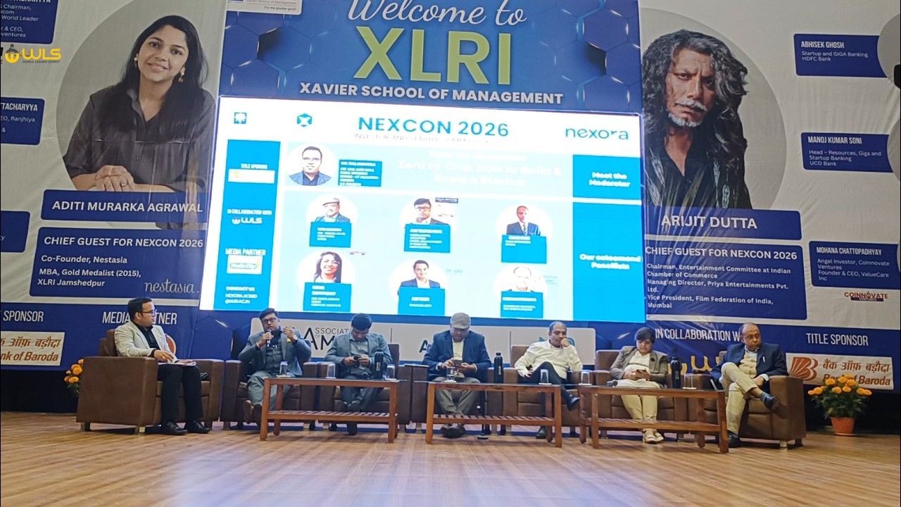 Speaking in XLRI Jamshedpur for the 3rd time, bring our world leader summit  ecosystem