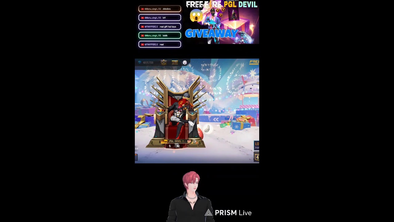 Live streaming of PGL DEVIL