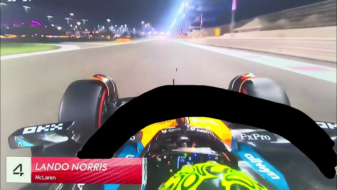 [F1] Onboard Lando Norris McLaren (Q3) ABU DHABI GP🇦🇪 2025