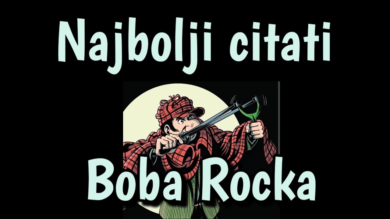 Najbolji citati Boba Rocka iz stripa Alan Ford