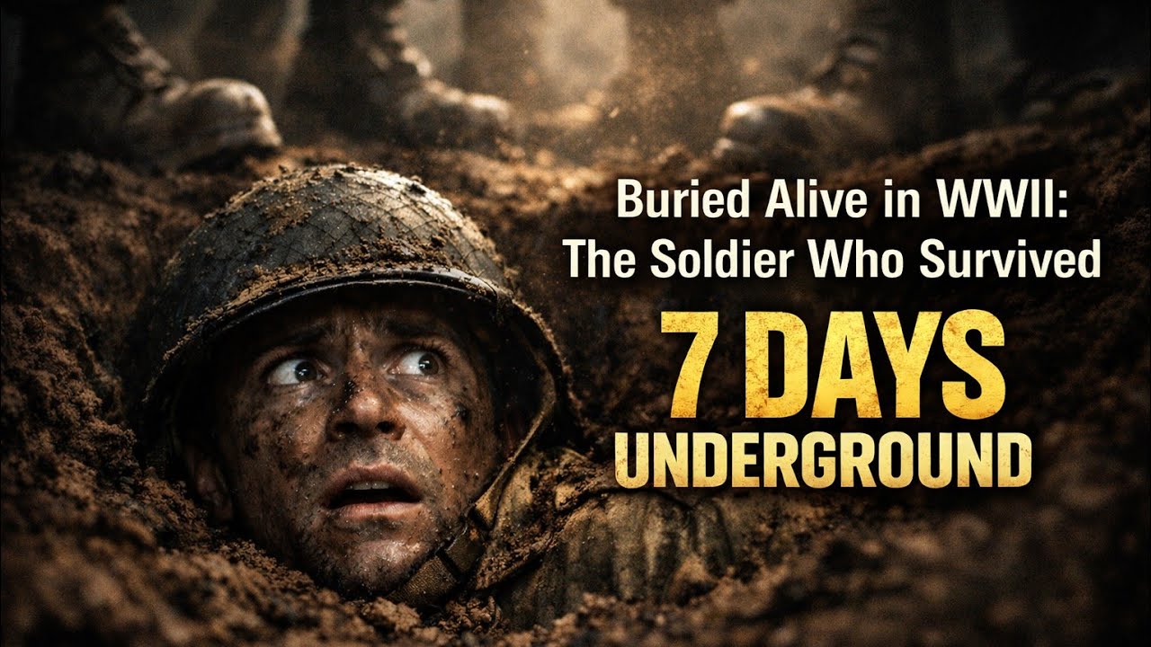 Buried Alive in WWII: The Soldier Who Survived 7 Days Underground 