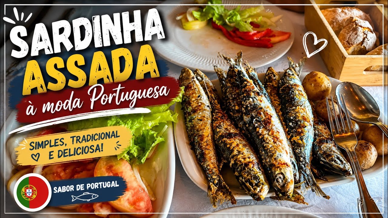 Como Fazer Sardinha Assada à Moda Portuguesa. Rica em ômega3 e cálcio, não a deixe fora de sua dieta