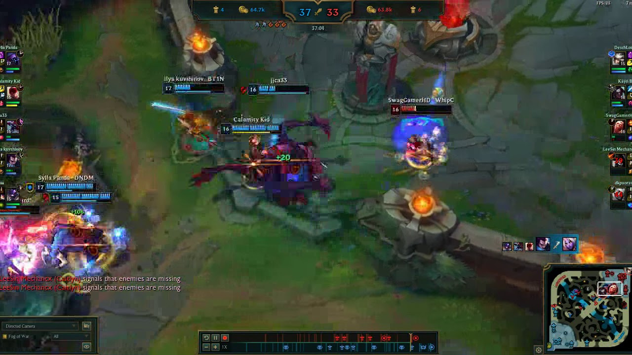 Odyssey Kayn 1v5 penta kill