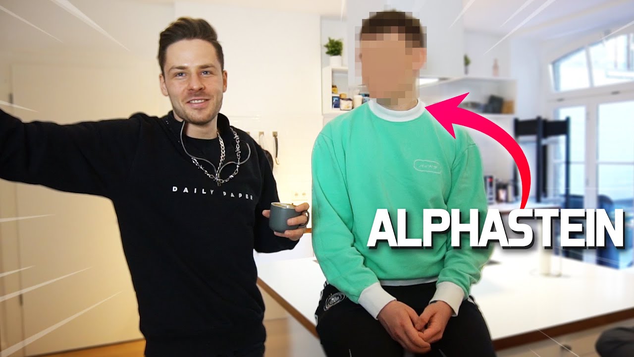 ALPHASTEIN visits me at home + MC Donalds Prank (VLOG)