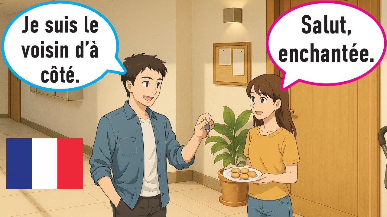 10 Short French Conversations for Beginners A1-A2 | Real-Life French Dialogues Listening