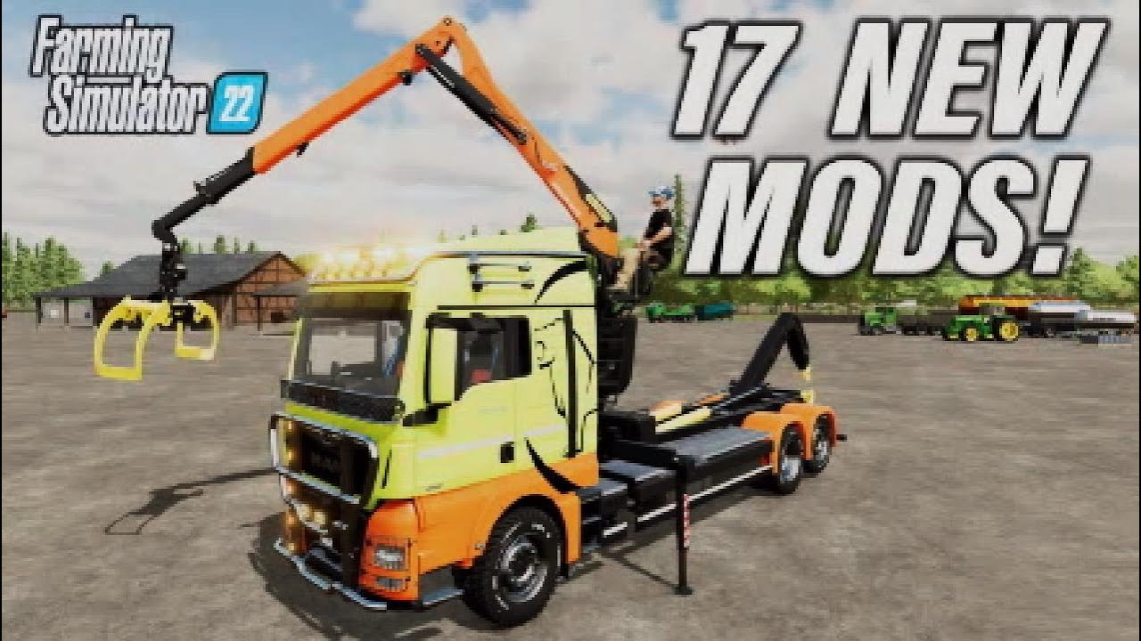 FS22 | 17 NEW MODS! | (Review) Farming Simulator 22 | PS5 | 20th Oct 2022.