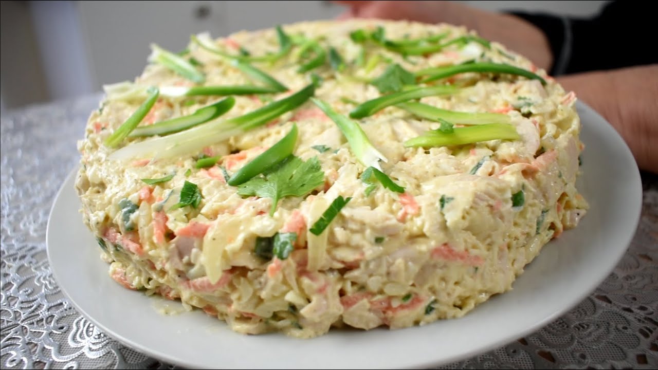 КУРИНЫЙ САЛАТ