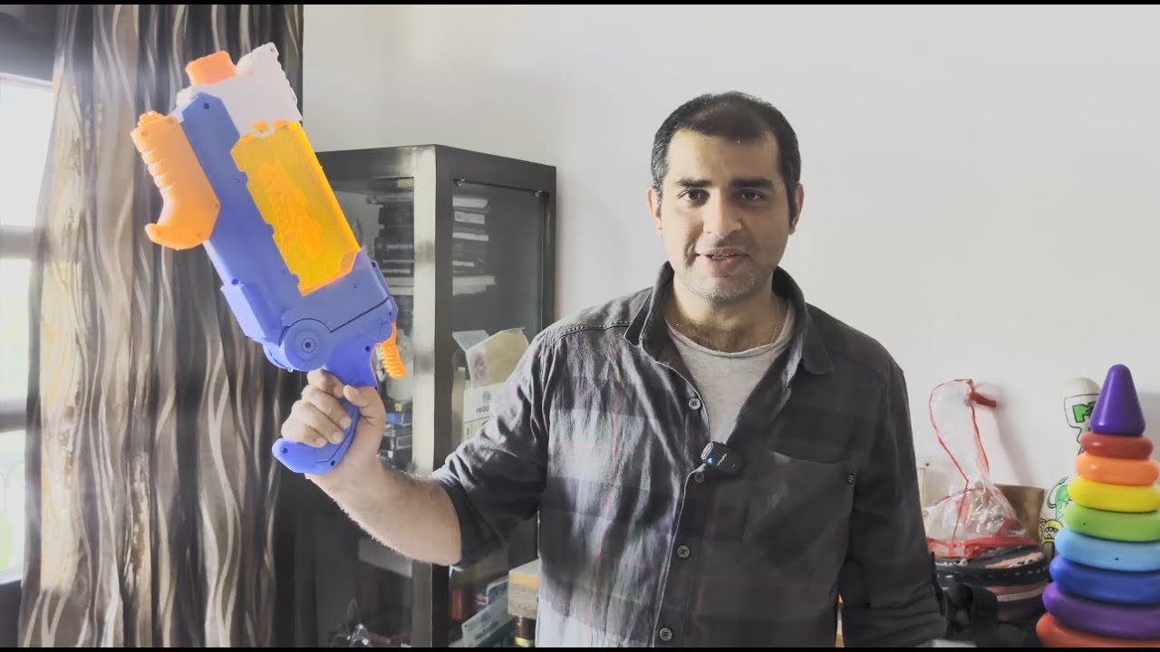 Улучшенная версия Pichkari! Обзор Nerf Super Soaker к празднику Холи 2025!