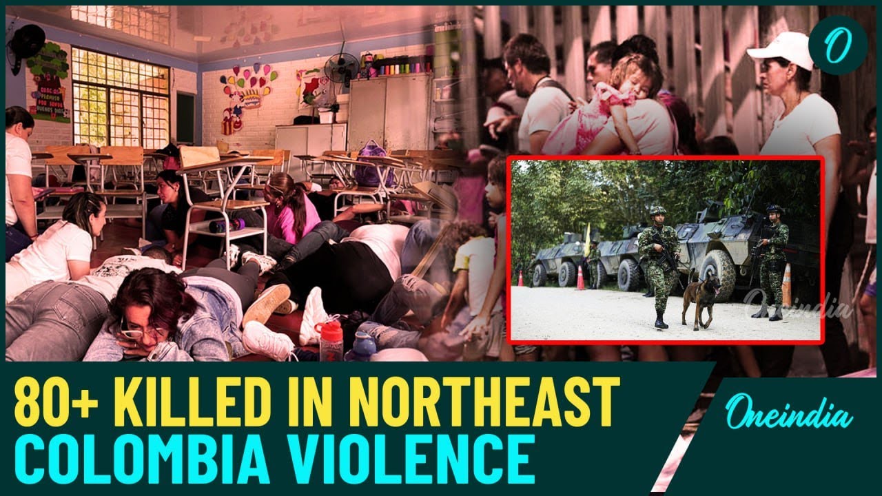 Colombia Breaking: 80 Killed, Thousands Flee Amid Horrifying Street War Between ELN Army and Govt.