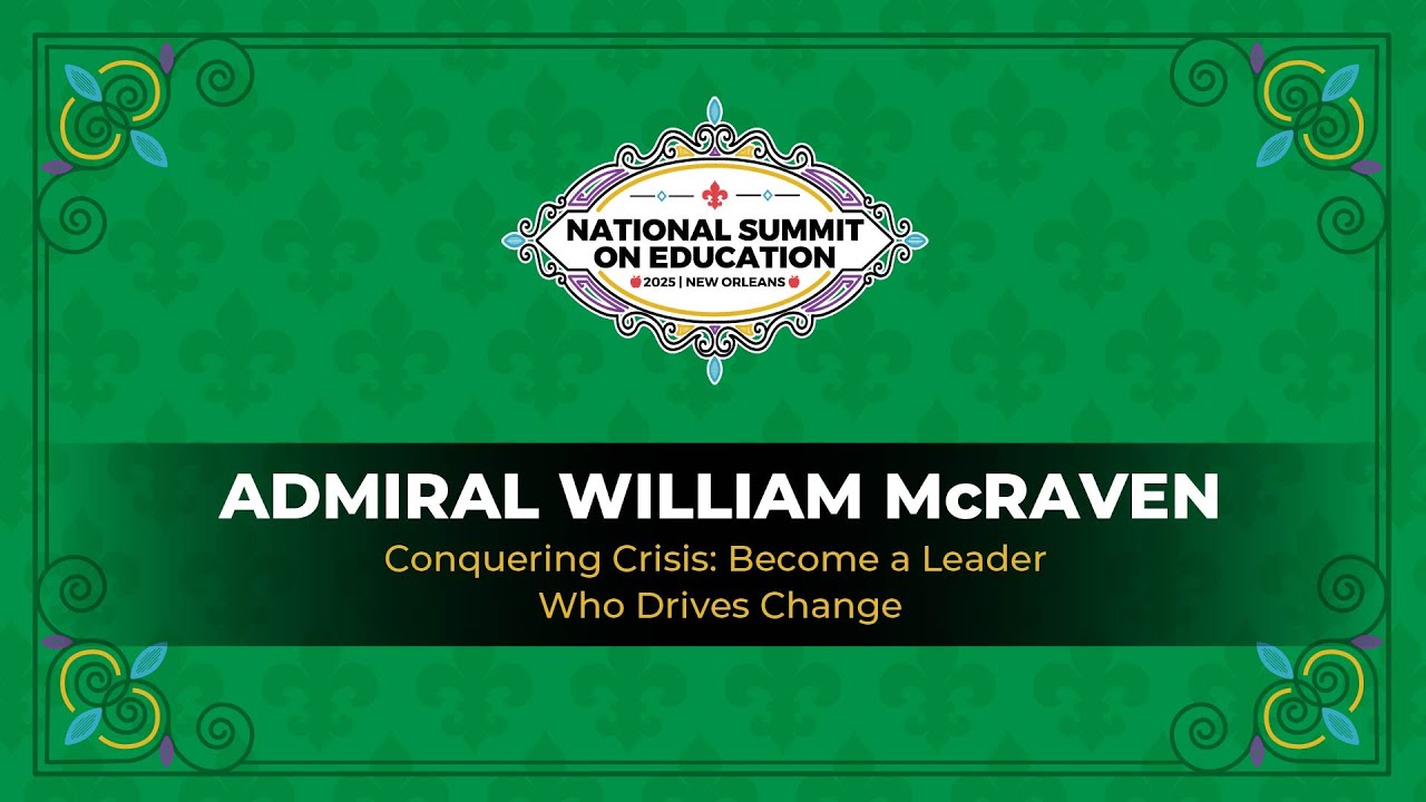 #EIE25: Admiral William McRaven (Ret.), Author of Conquering Crisis
