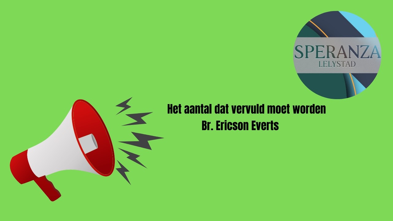 Het aantal dat vervuld moet worden | Speranza Lelystad