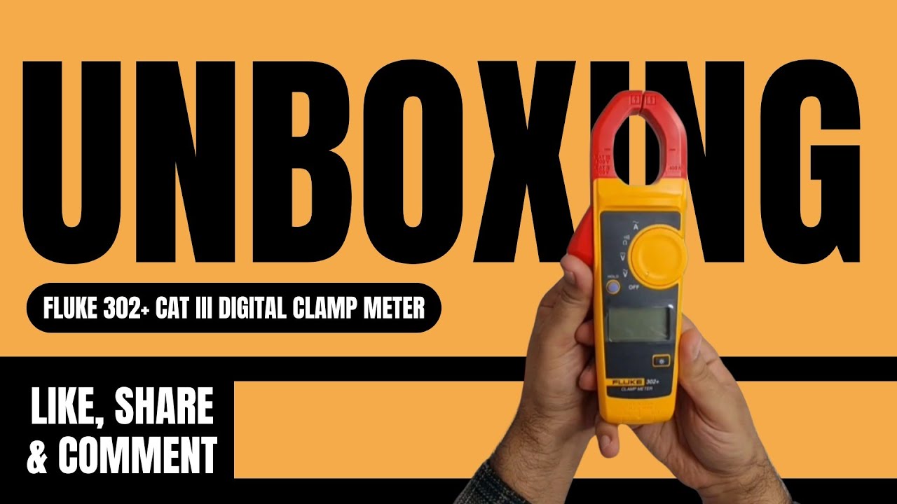 Fluke 302+ Unboxing – Electricians Will Love This!