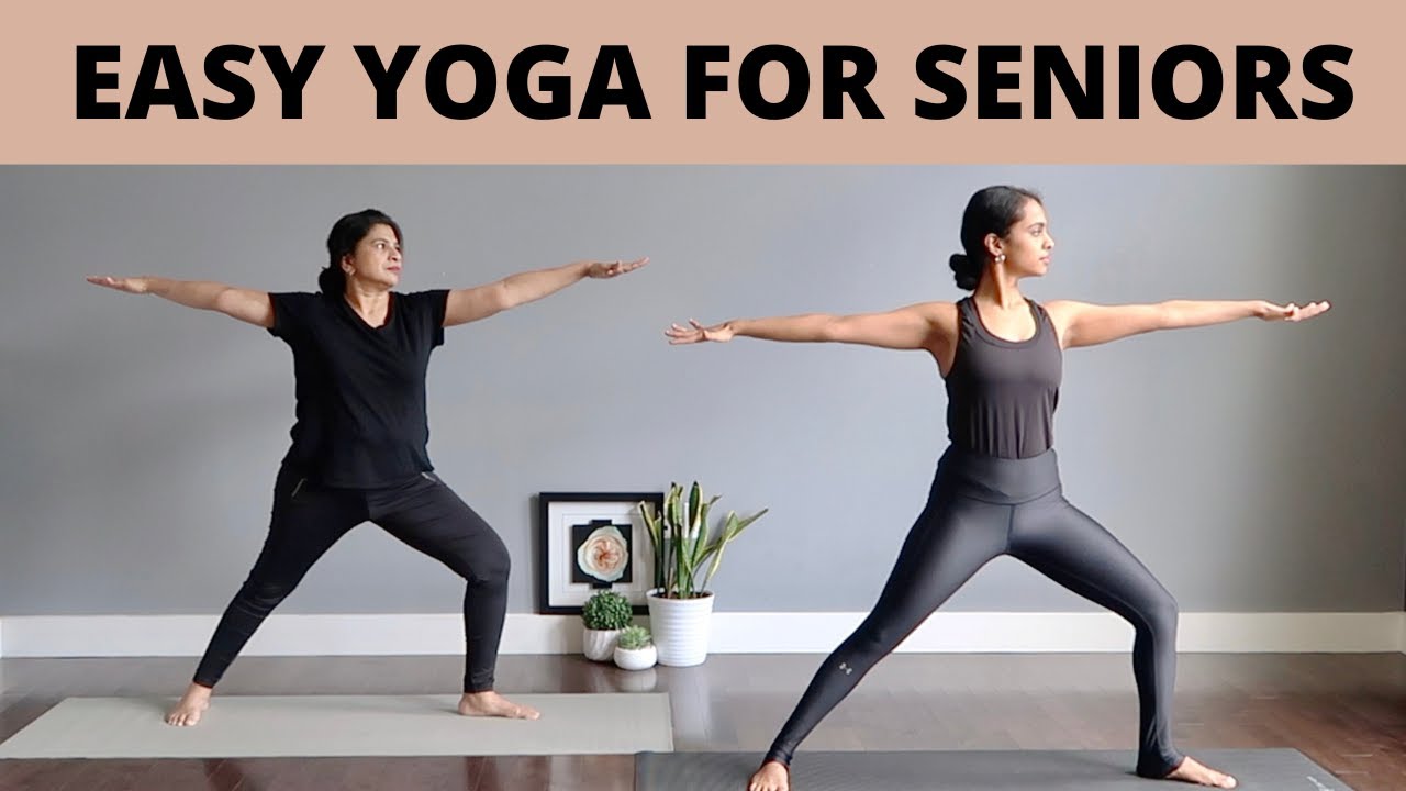 Yoga Asanas for Seniors | Full Body Strengthening (BEGINNER FRIENDLY)