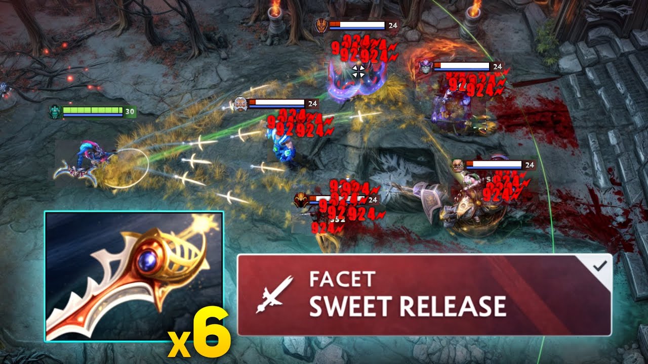 Phantom Assassin Facet Is Broken In Patch 7.38🔥🔥🔥x6 Divine 62 Kills | Dota 2 Gameplay