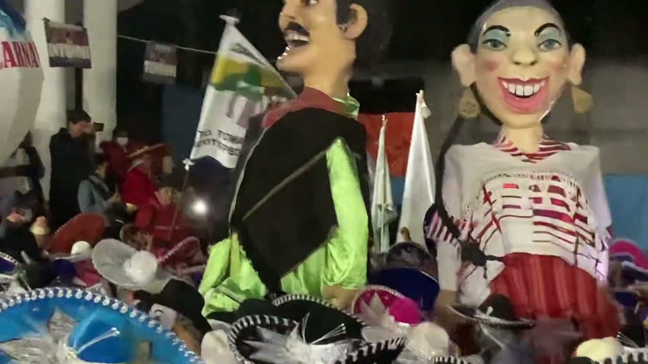 Carnaval Santo Tomás Ocotepec 2023 &’  hora de llegada de las comunidades.