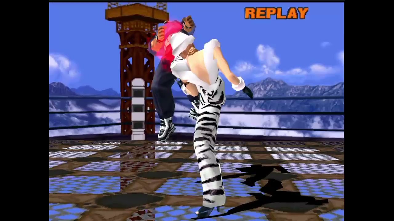 Anna Williams VS King - Tekken 3