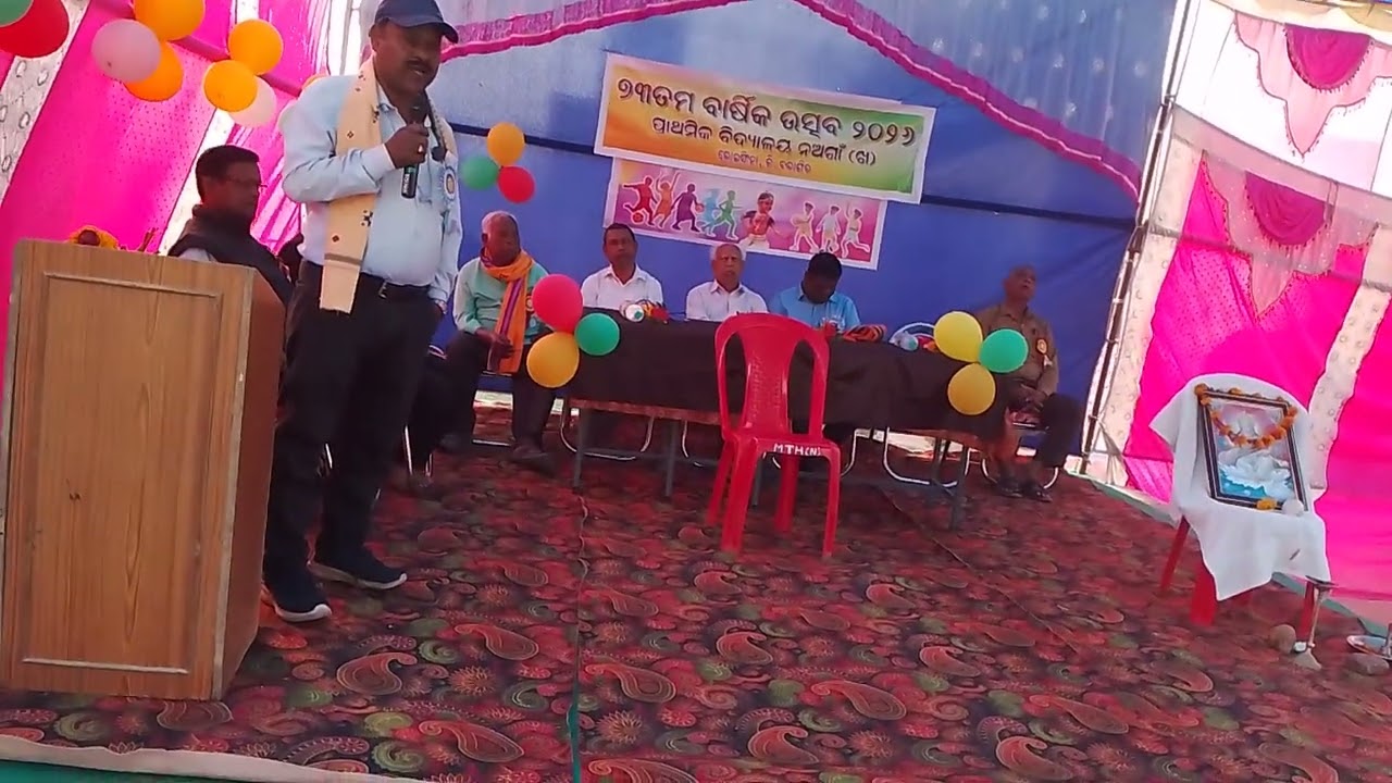 Speech of Balakrushna Mahananda HM, Annual Function 2025-26 of GPS, Nagaon (B), Agalpur, Balangir 🙏