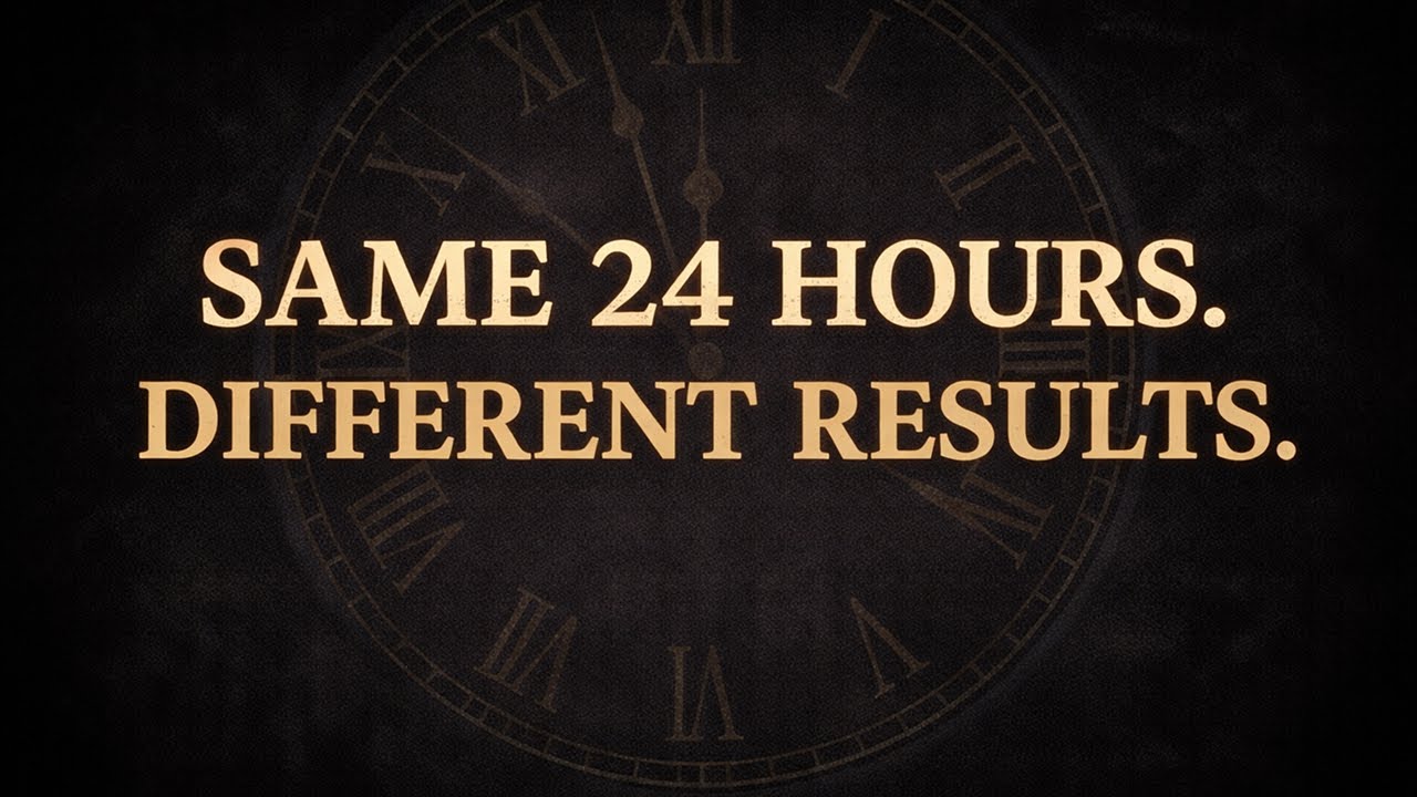 Same 24 Hours. Different Results | The Psychology of Rich vs Poor Mindset